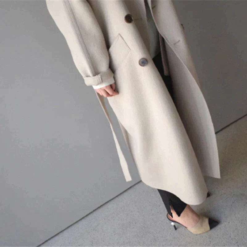Lange Trenchcoat für Frauen