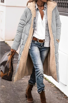 Leichte Daunenjacke Steppjacke Lang