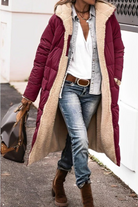 Leichte Daunenjacke Steppjacke Lang