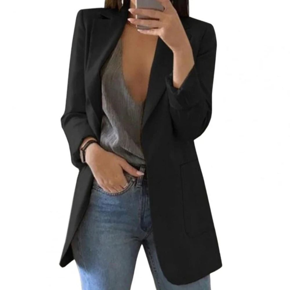 Leichte Lange Jacke für Frauen