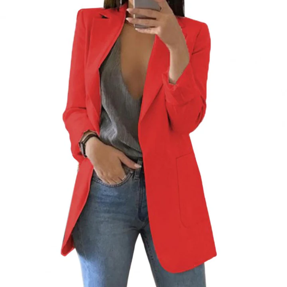 Leichte Lange Jacke für Frauen