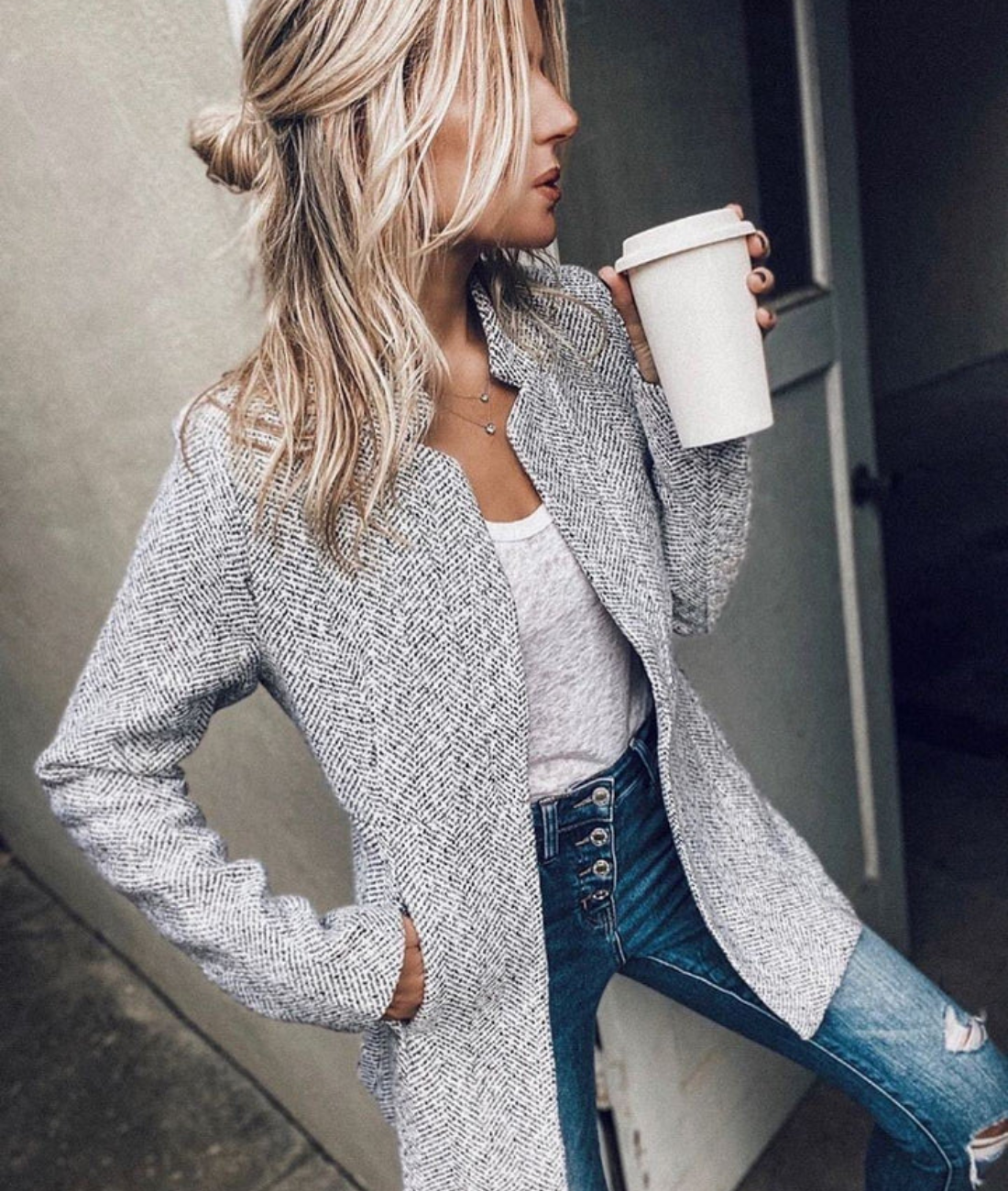 Leichte Winterjacke für Frauen