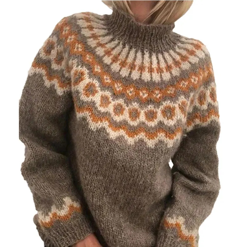 damen-norweger-pullover-khaki