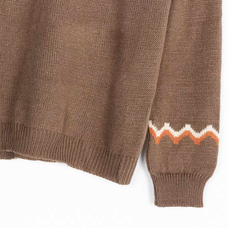 damen-norweger-pullover-khaki