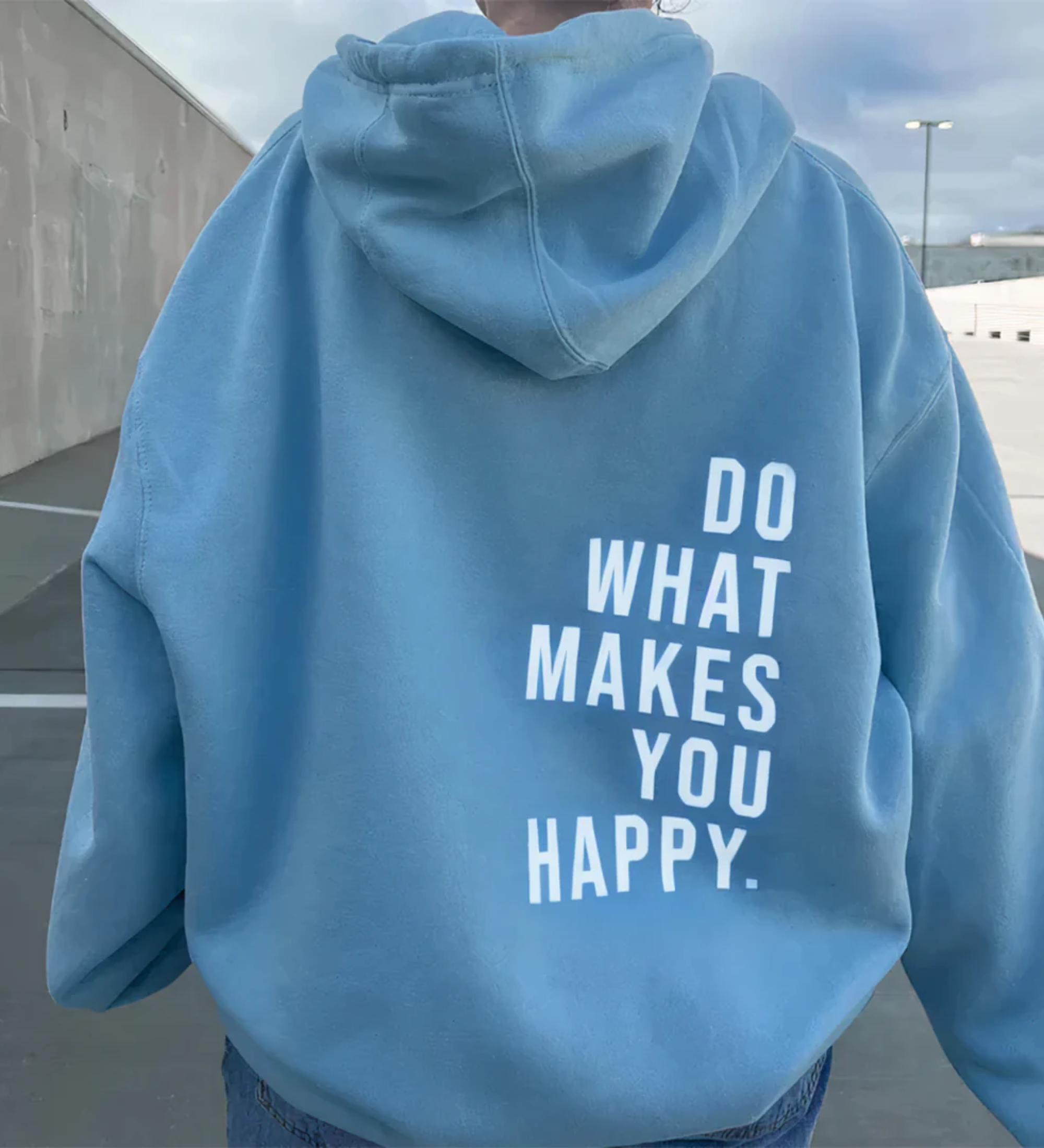Kapuzenpulli in Übergröße für Frauen