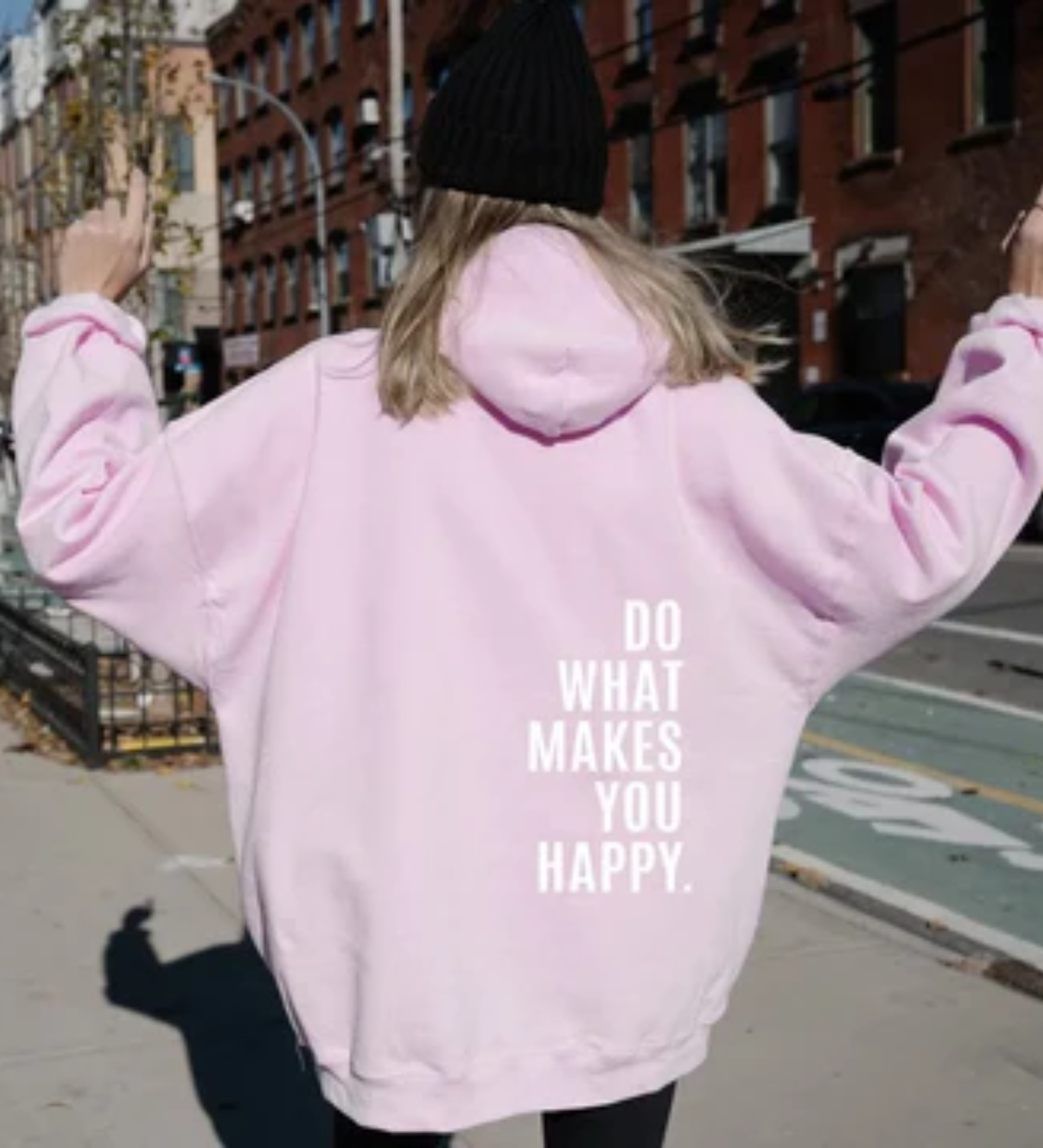 Kapuzenpulli in Übergröße für Frauen