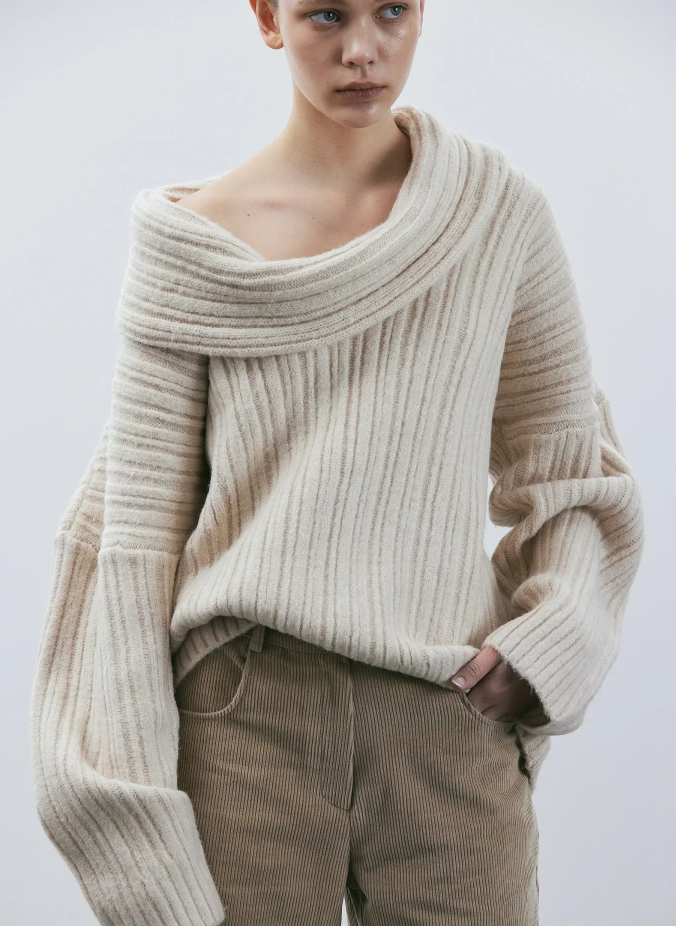 Strick Oversize Pullover für Frauen
