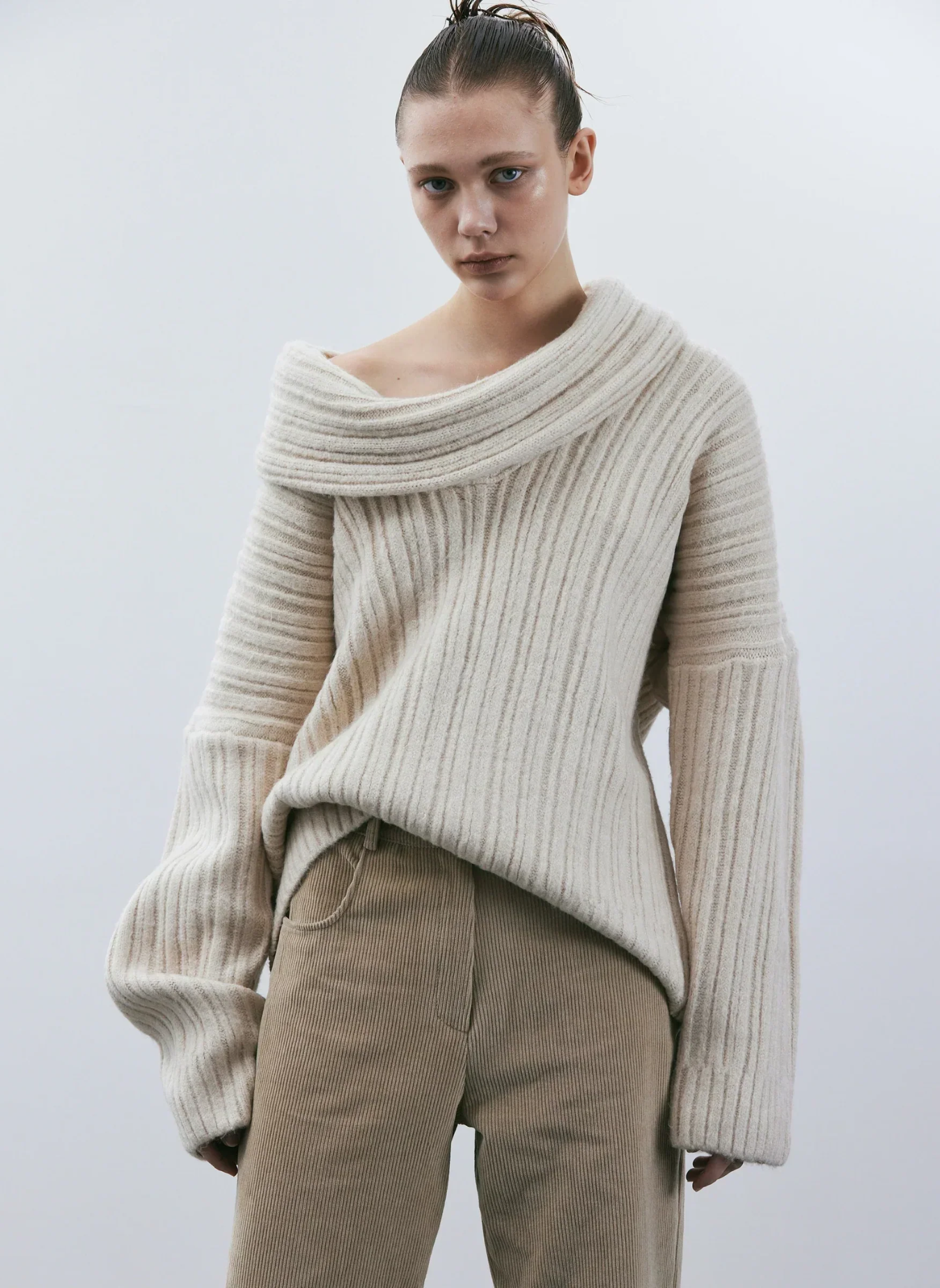 Strick Oversize Pullover für Frauen