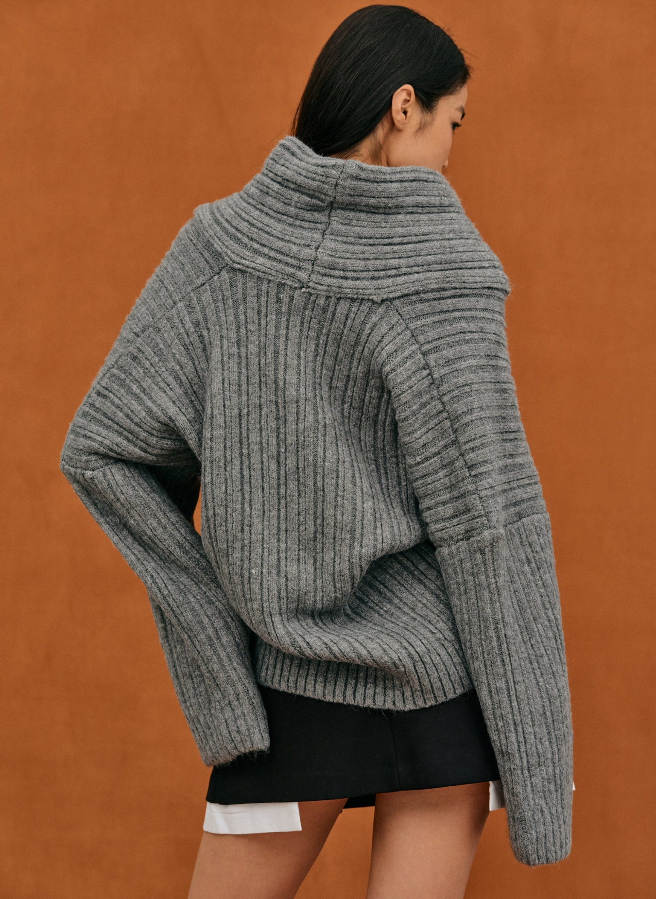 Strick Oversize Pullover für Frauen