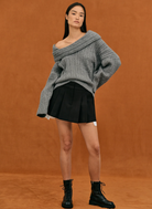 Strick Oversize Pullover für Frauen