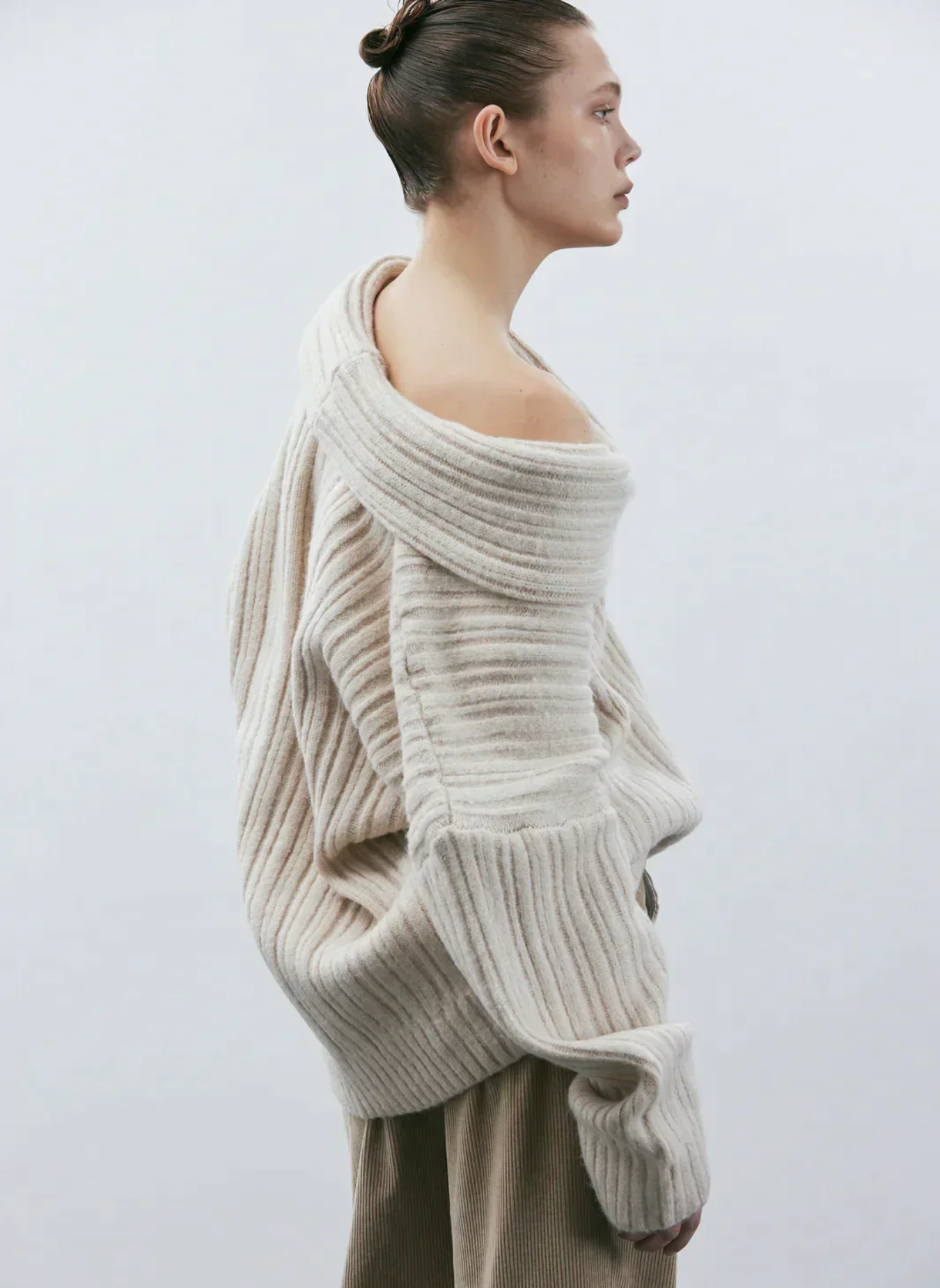 Strick Oversize Pullover für Frauen