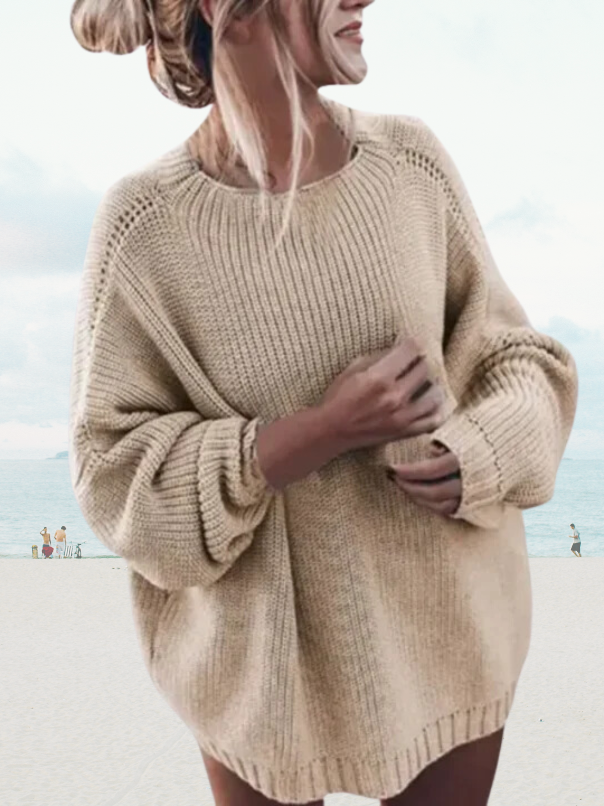 Strickpullover in Übergröße für Frauen