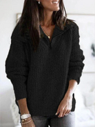 Pullover mit Reißverschluss für Frauen