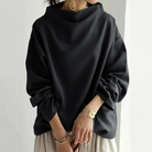 Elegante Schwarz Pullover für Frauen