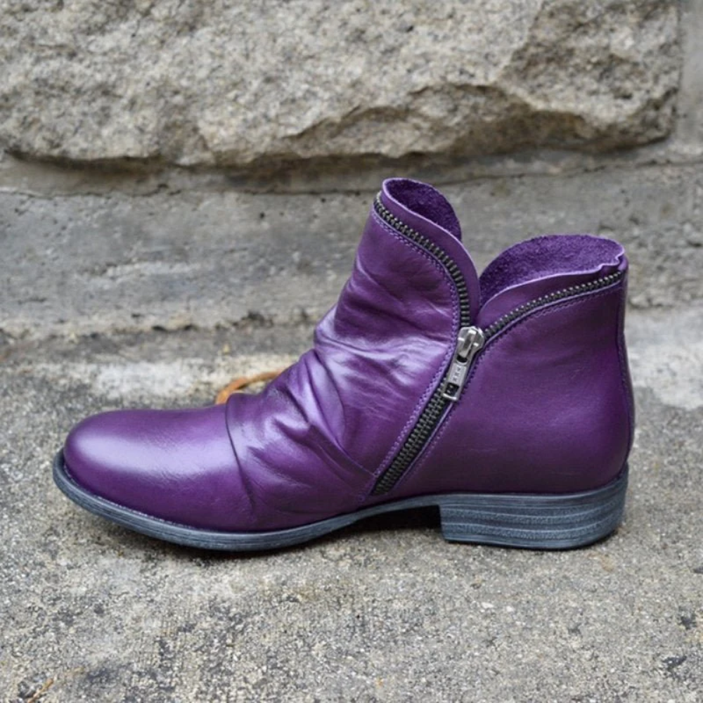 Damen Schwarz Stiefeletten Wasserdicht