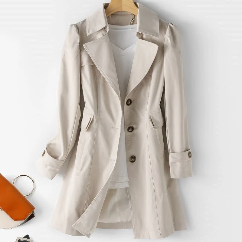 damen-schwarz-trenchcoat-lange