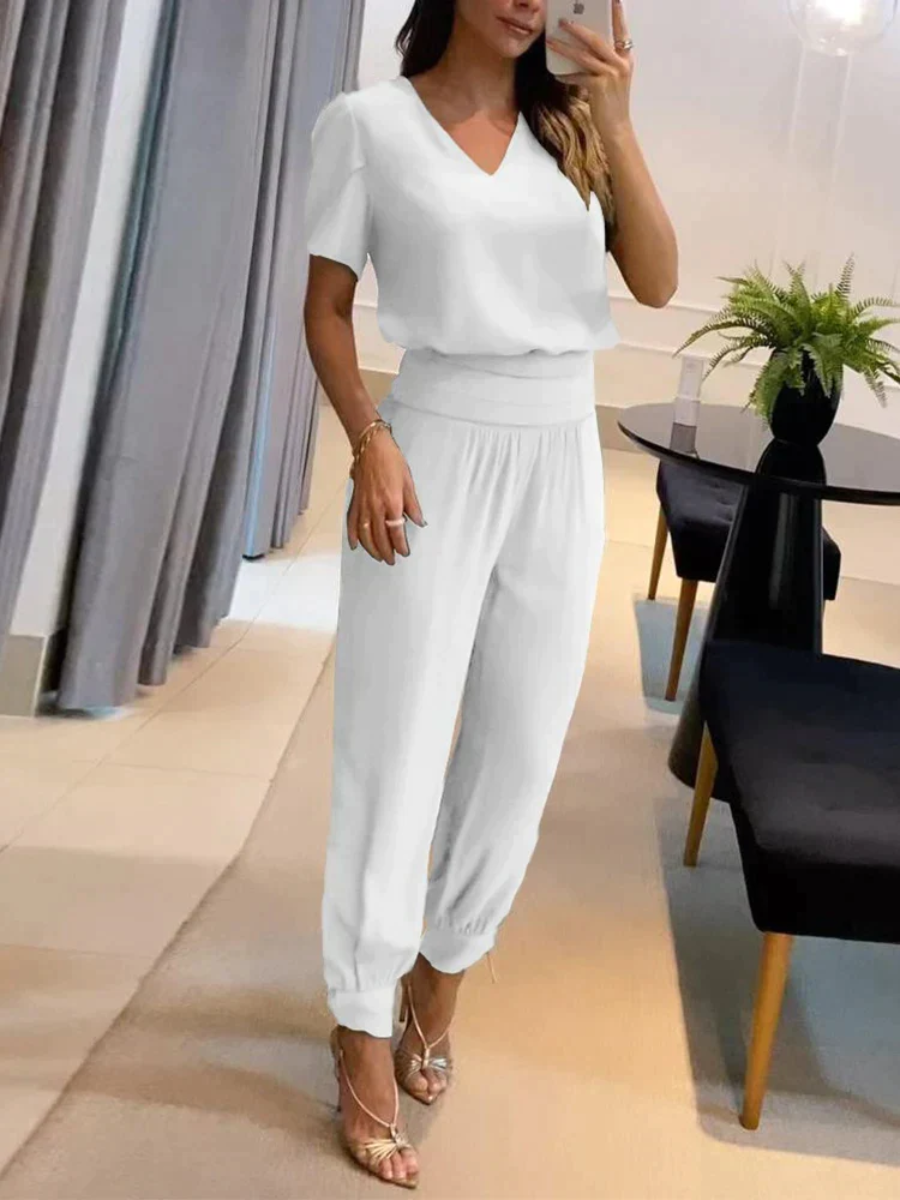 Zweiteiliges Sommer-Outfit für Frauen