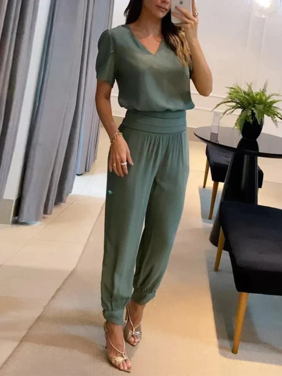 Zweiteiliges Sommer-Outfit für Frauen