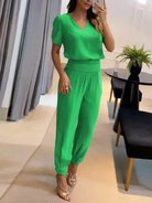 Zweiteiliges Sommer-Outfit für Frauen