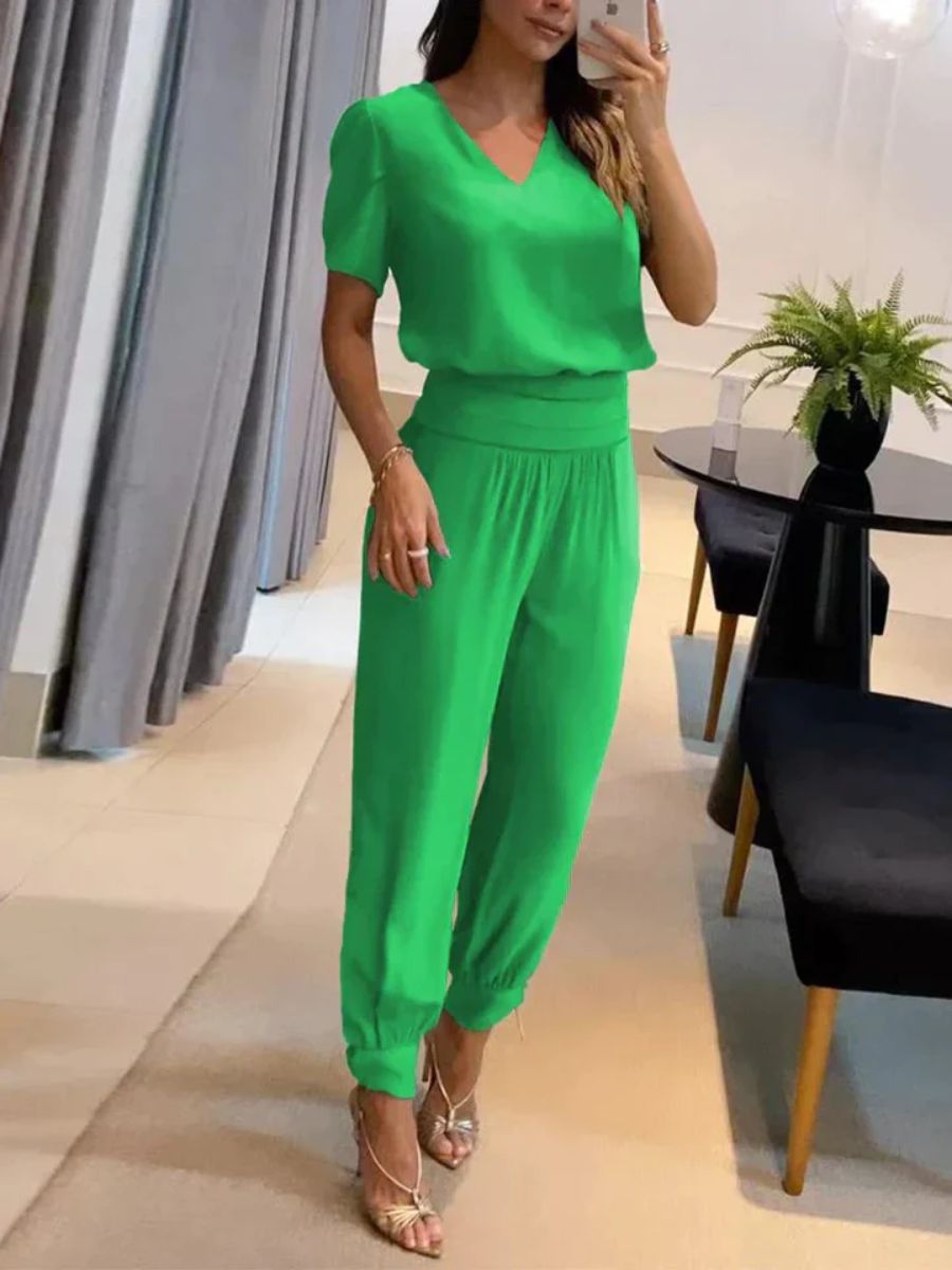 Zweiteiliges Sommer-Outfit für Frauen
