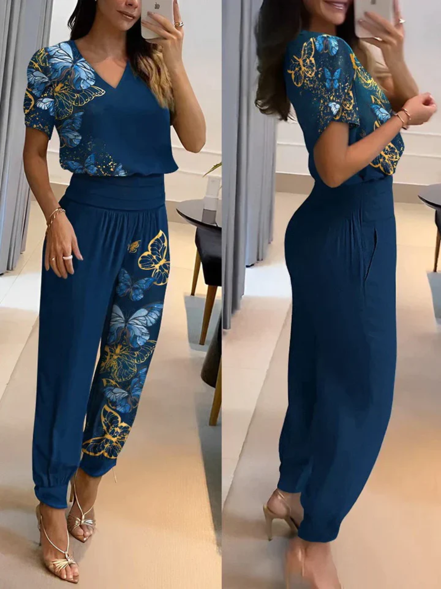 Zweiteiliges Sommer-Outfit für Frauen