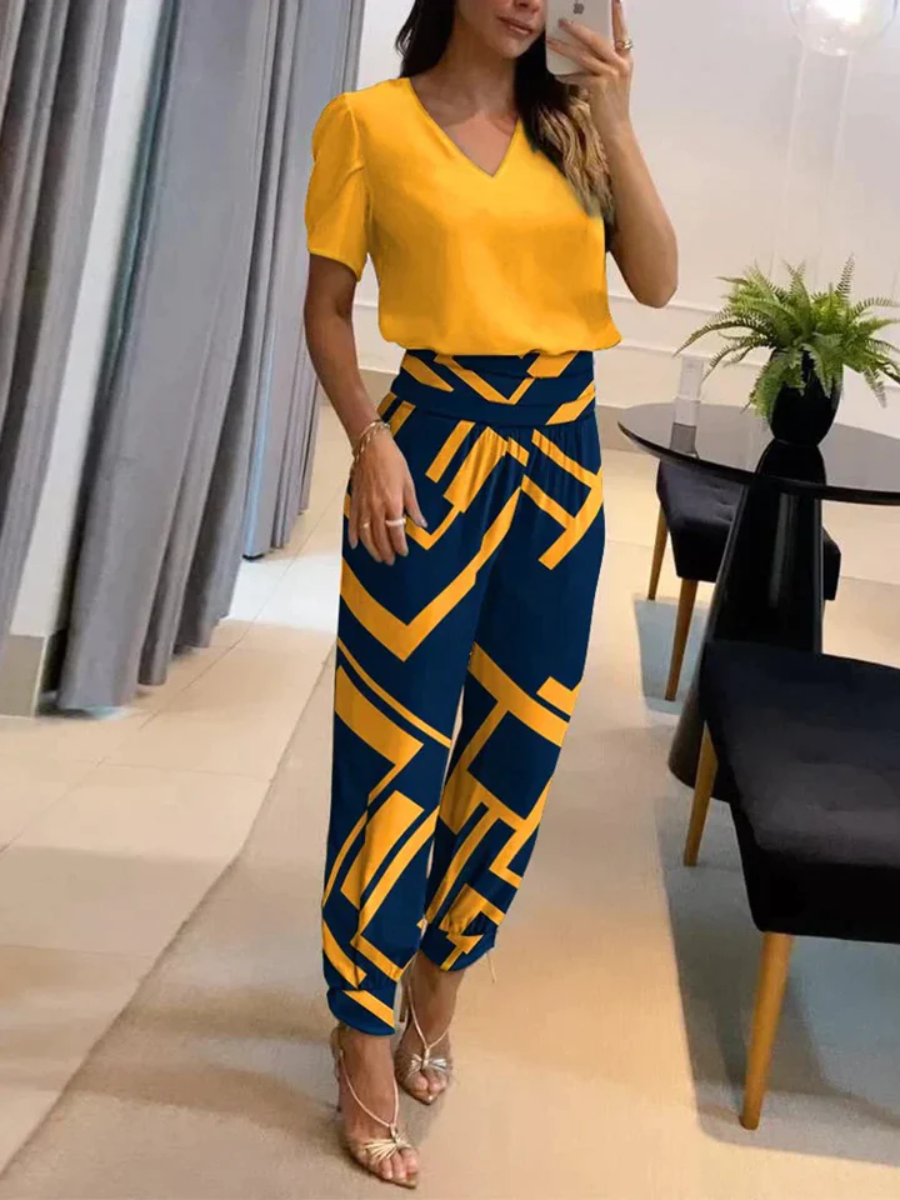 Zweiteiliges Sommer-Outfit für Frauen