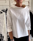 Stehkragen party pullover für frauen