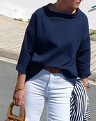 Stehkragen party pullover für frauen