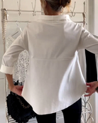 Stehkragen party pullover für frauen
