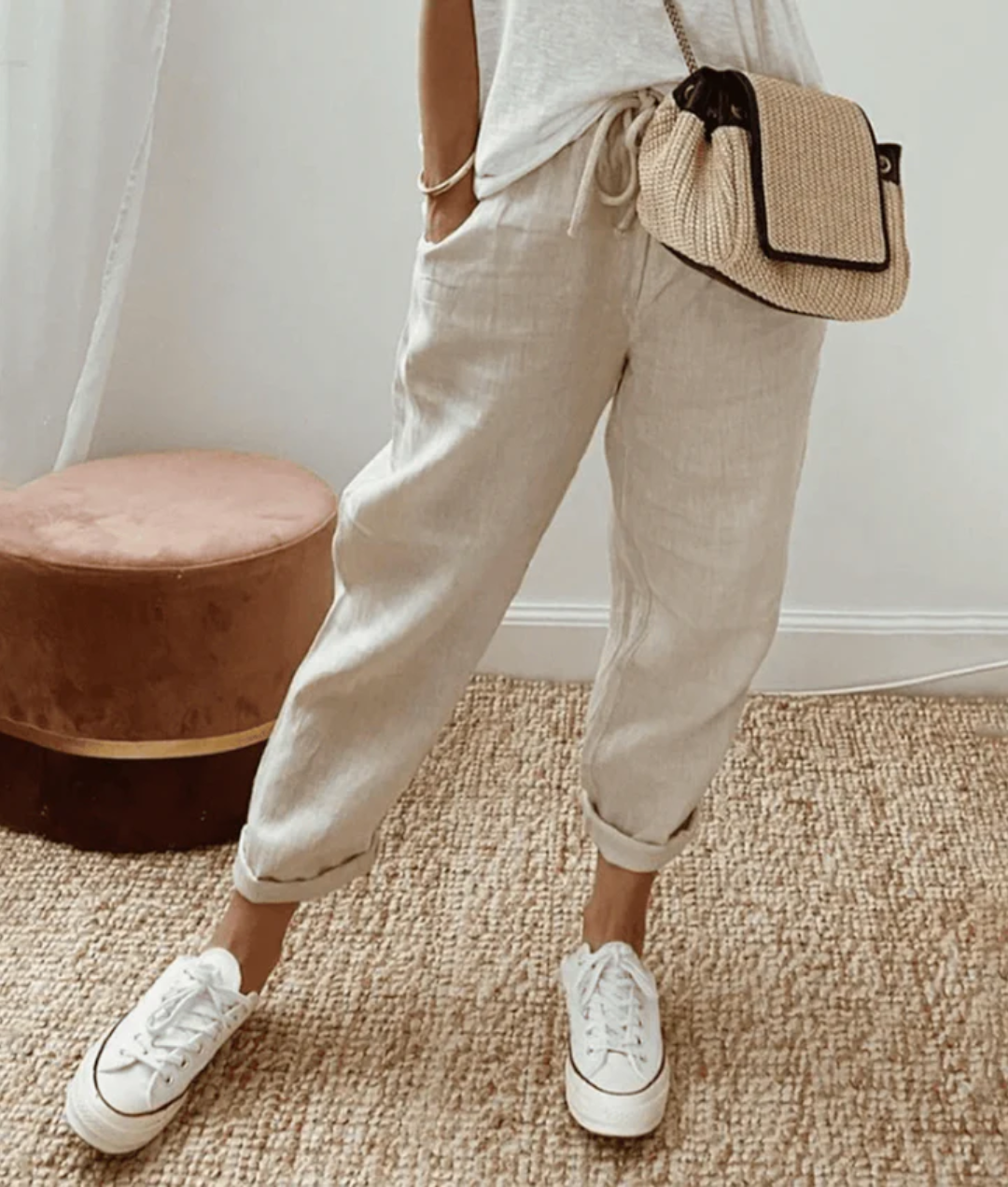 Stilvoll High-Waist Hosen für Frauen