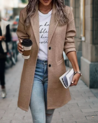 Stilvoll Lange Jacke für Frauen