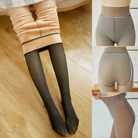 Damen Thermo Leggings Strumpfhose