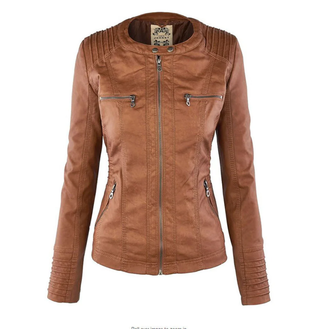 Damen Vintage Jacke Schwarz