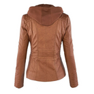 Damen Vintage Jacke Schwarz