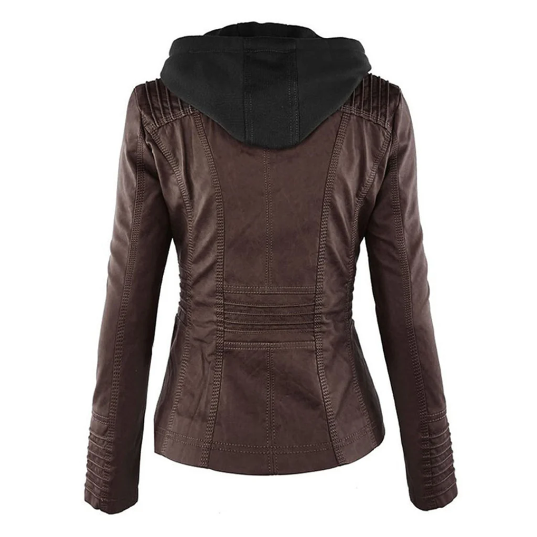 Damen Vintage Jacke Schwarz