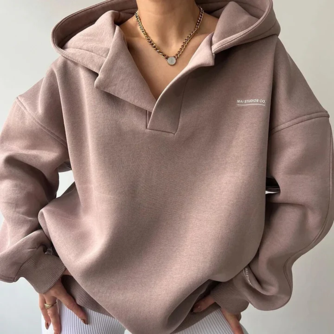 Warmer Oversize Hoodie für Frauen