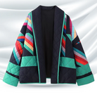Warme Kimono Winterjacke für Frauen