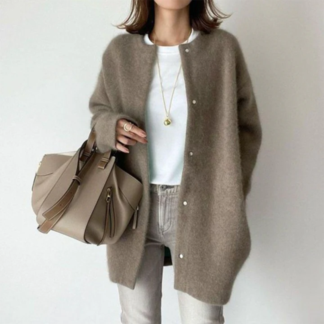 Warme Lange Jacke für Frauen
