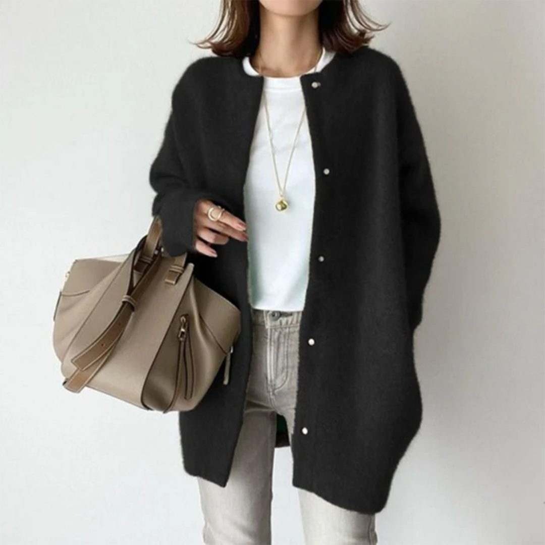 Warme Lange Jacke für Frauen