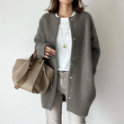 Warme Lange Jacke für Frauen
