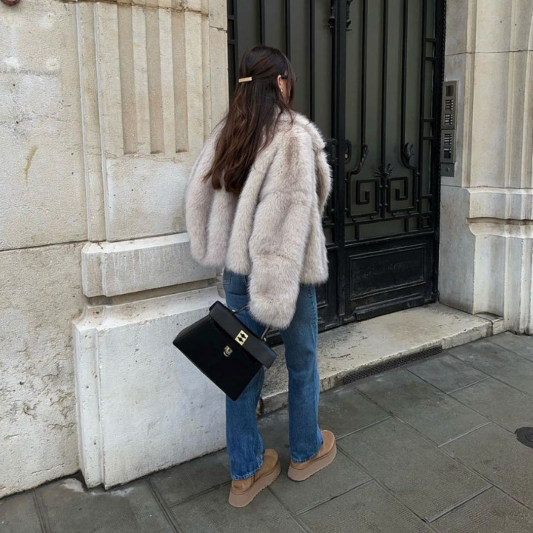 Warme Winterjacke für Frauen