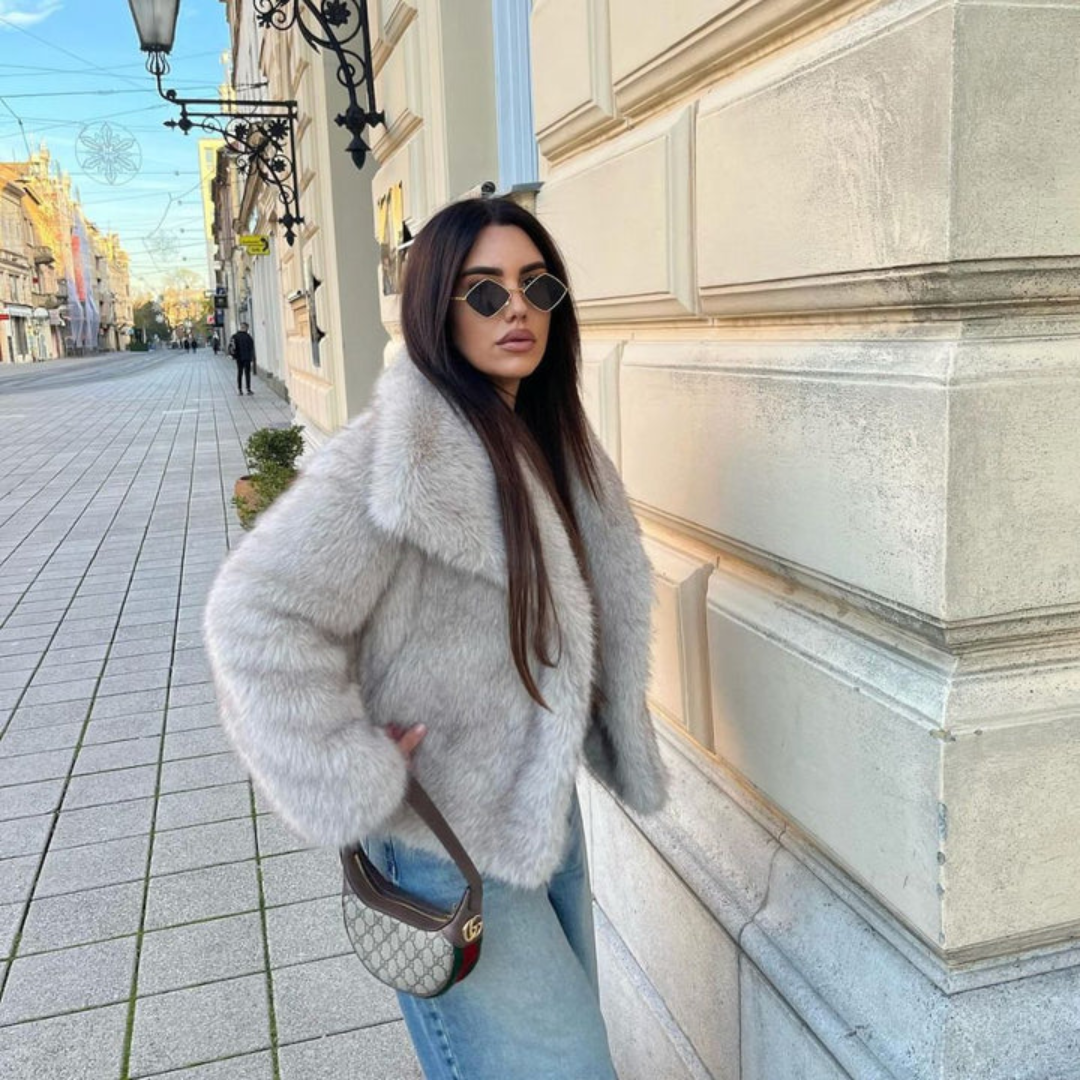 Warme Winterjacke für Frauen