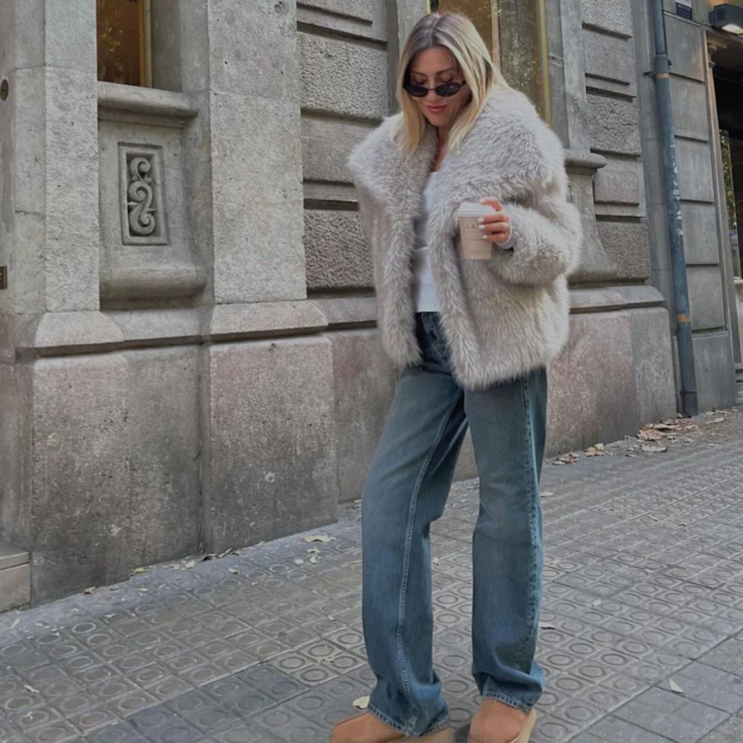 Warme Winterjacke für Frauen