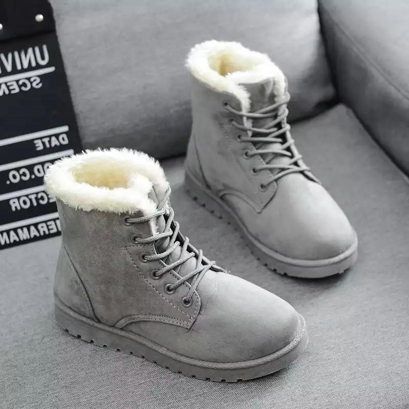 Damen Wasserdicht und Gefüttert Schneestiefel Warme