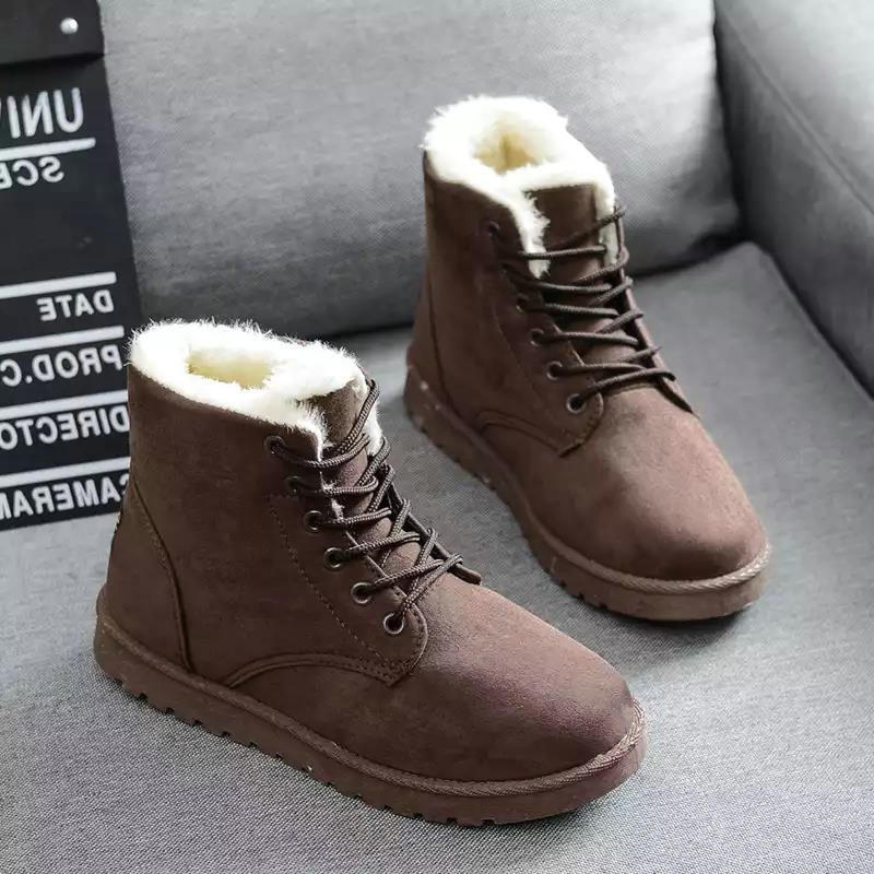 Damen Wasserdicht und Gefüttert Schneestiefel Warme