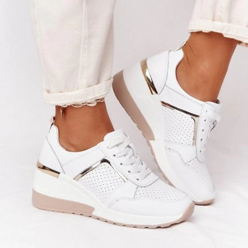 Damen Weiss Sneaker​ Turnschuhe
