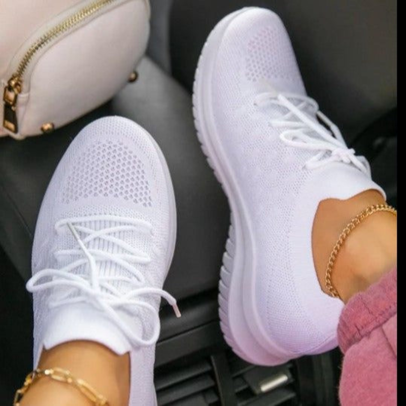 Damen Weiße Sneaker Turnschuhe