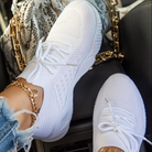 Damen Weiße Sneaker Turnschuhe
