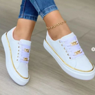 Damen Weiße Sneaker Turnschuhe
