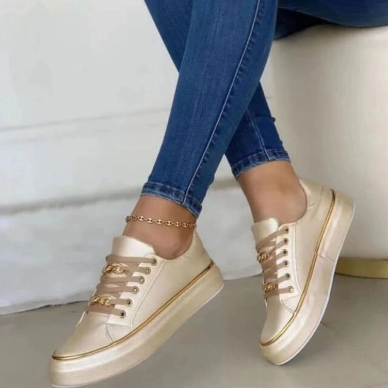 Damen Weiße Sneaker Turnschuhe